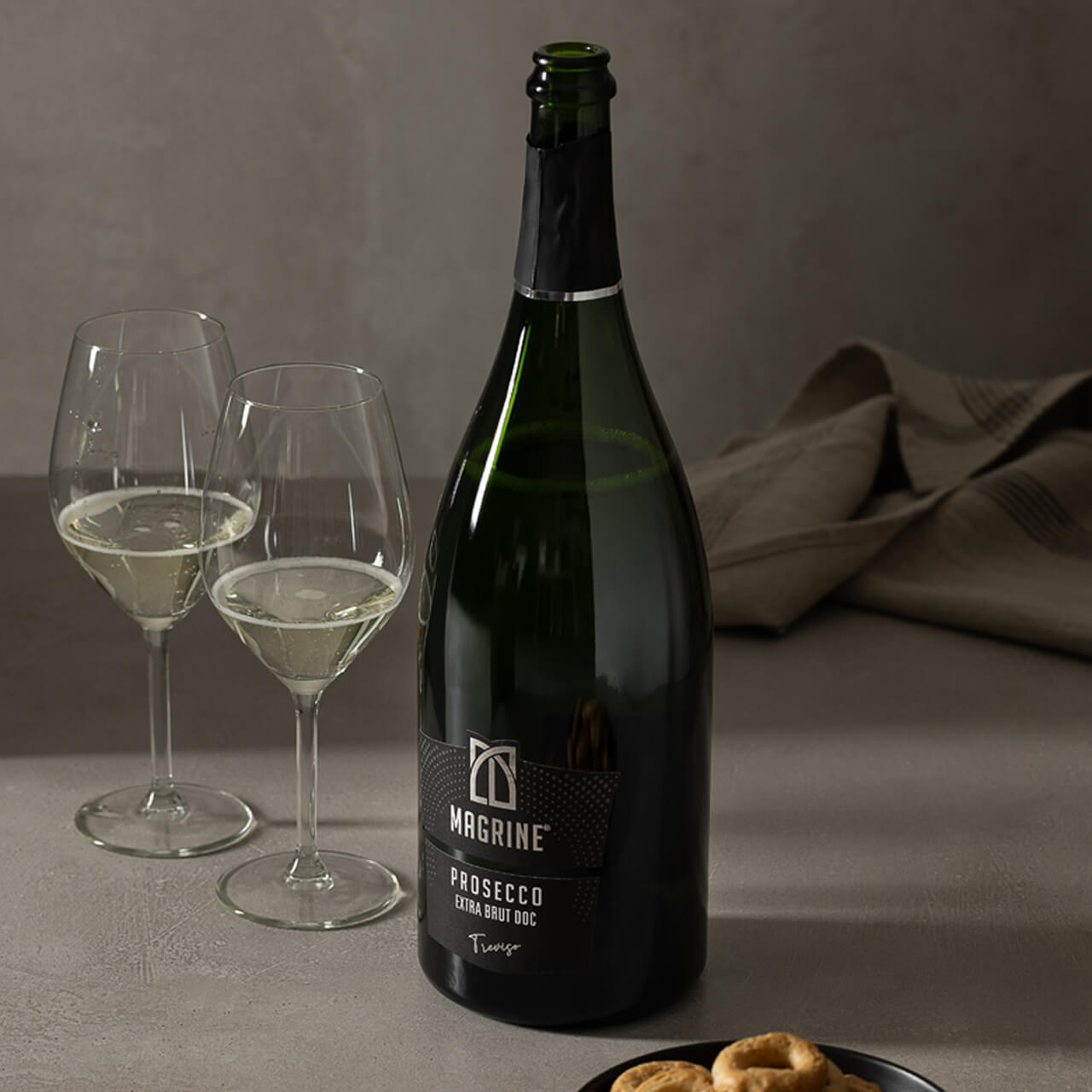 magnum magrine extra brut prosecco doc treviso