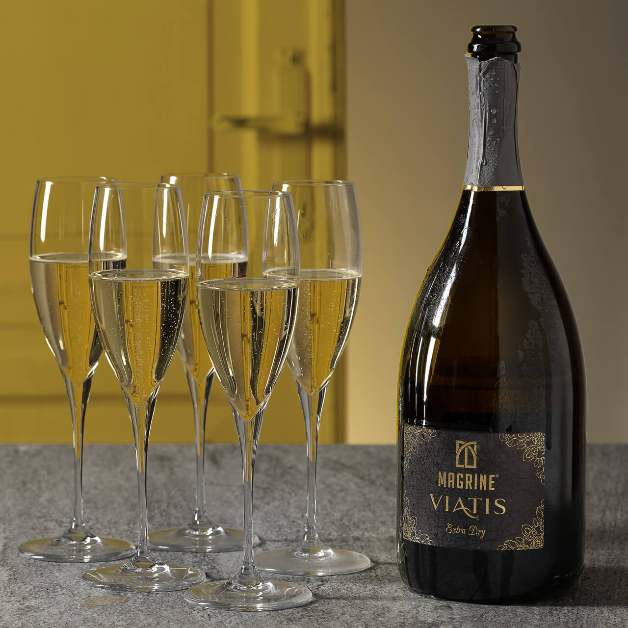 magnum magrine viatis extra dry prosecco doc treviso
