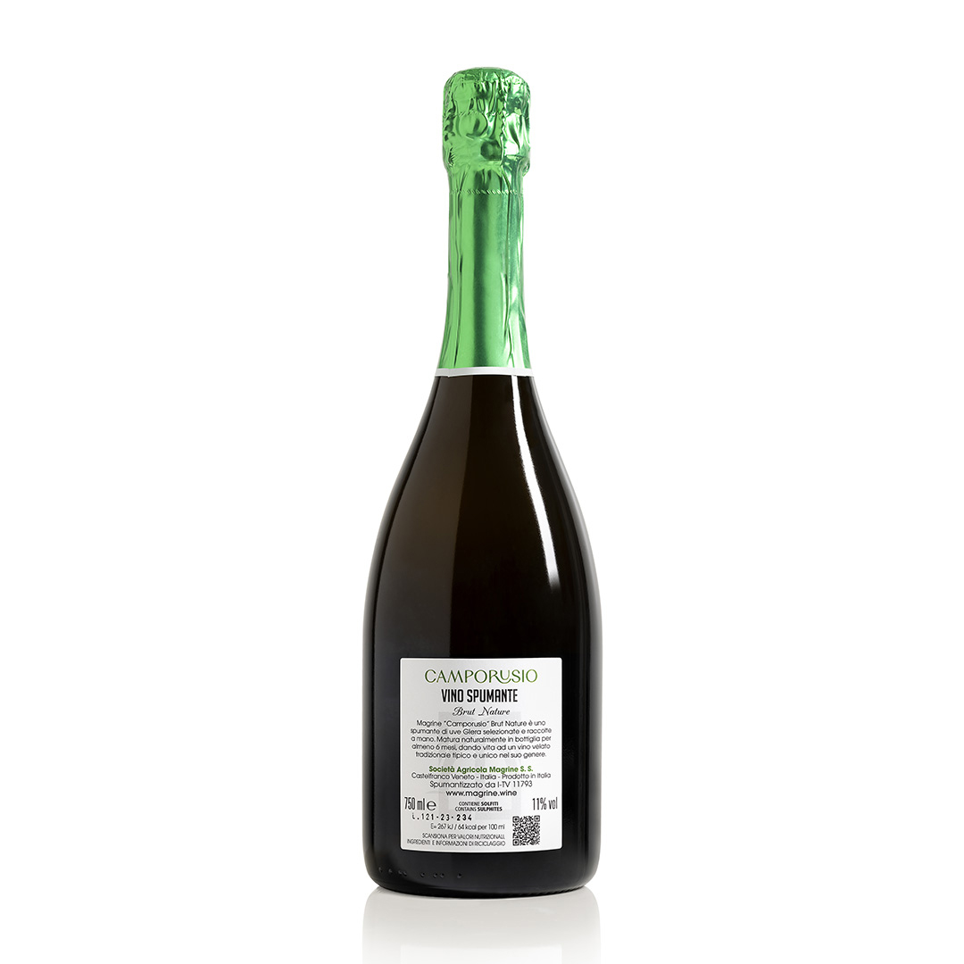 magrine camporusio brut nature vino spumante treviso